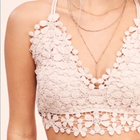 Crochet Lace Bralette - Picture 4 of 14